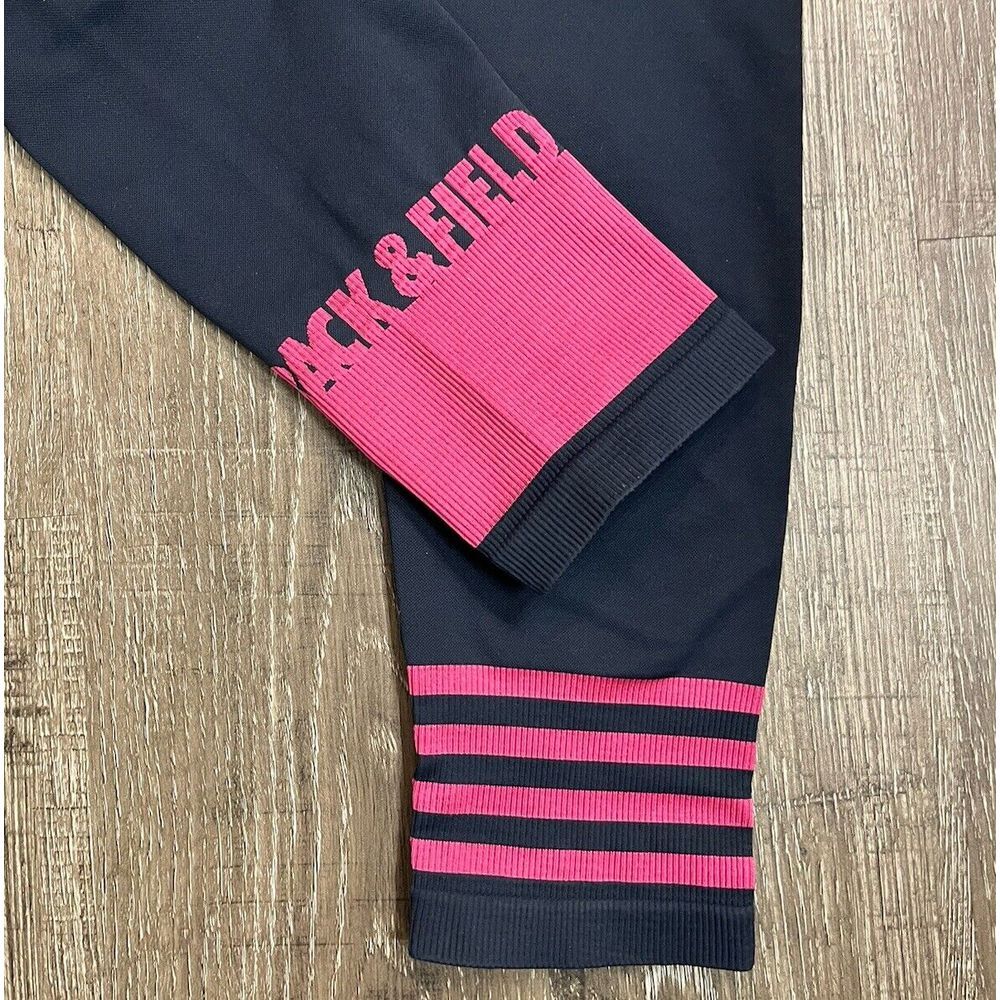 Track & Field Compression Leggings - Size Large - Thick / Ribbed - RARE